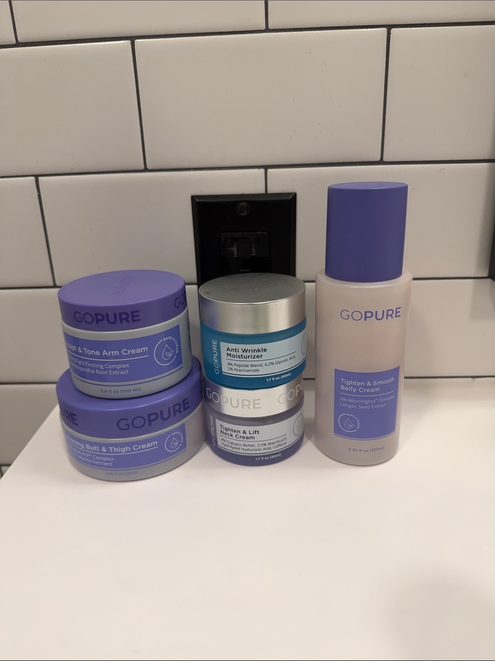 Go Pure Purple Toning & Moisturizing Women’s Skincare Set